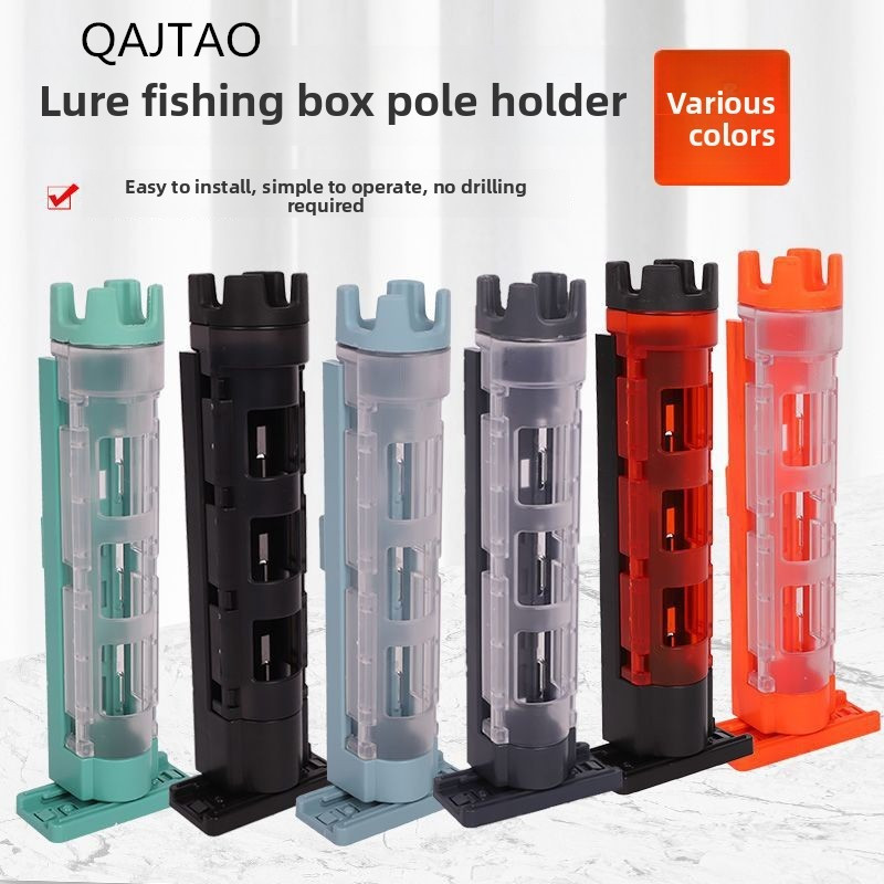 Fishing Rod Case - QAJTAO Çok Amaçlı Taşınabilir Olta Kutusu,