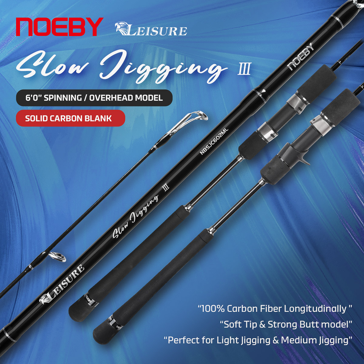 Noeby Yeni Yavaş Jig Olta 1.83 - Fishing Rod Surf incelemesi ve fiyatı
