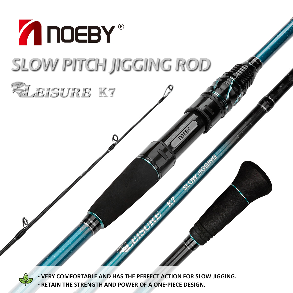 NOEBY K7 Slow Pitch Jigging Ka - Fishing Rod Surf incelemesi ve fiyatı