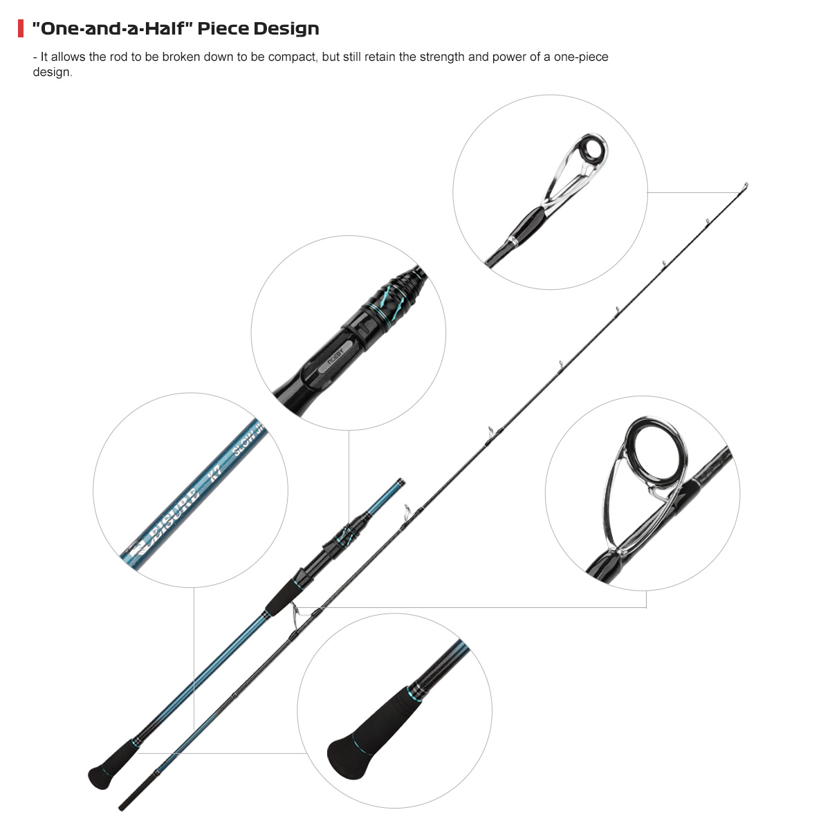 NOEBY K7 Slow Pitch Jigging Ka - Fishing Rod Surf incelemesi ve fiyatı