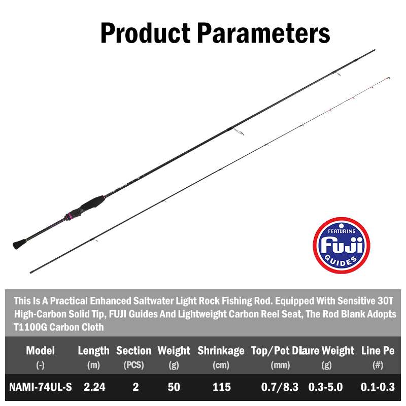 LEYDUN NAMI Ultralight Ajing K - Fishing Rod Surf incelemesi ve fiyatı